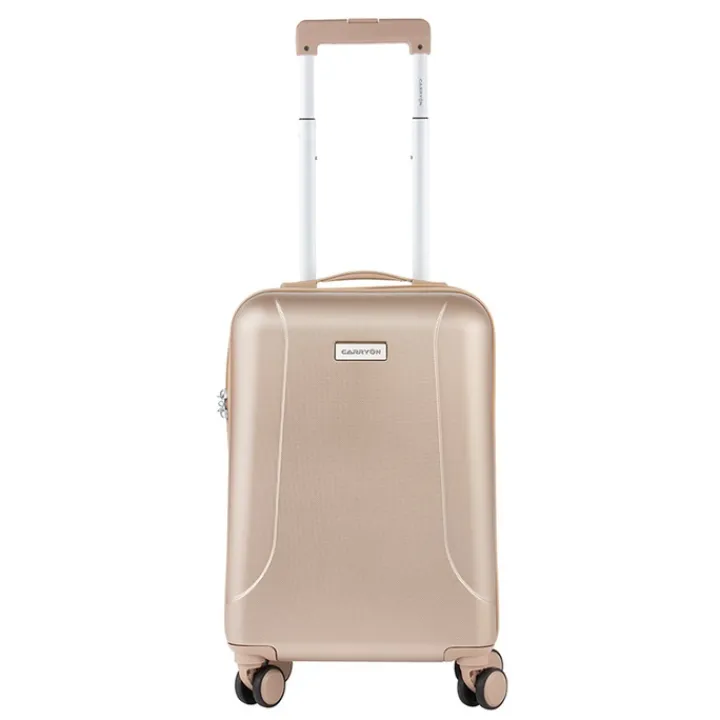 Koffersets|Reiskoffers>CarryOn Skyhopper 4-Delige Kofferset Beautycase/S/M/L champagne