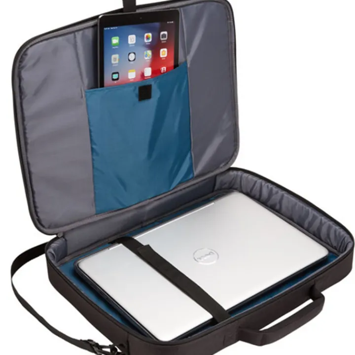 Herentassen|Heren Schooltassen>Case Logic Advantage Laptop Clamshell Bag 17.3 inch black