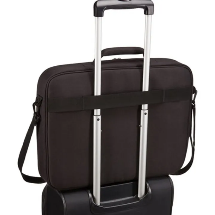 Herentassen|Heren Schooltassen>Case Logic Advantage Laptop Clamshell Bag 17.3 inch black