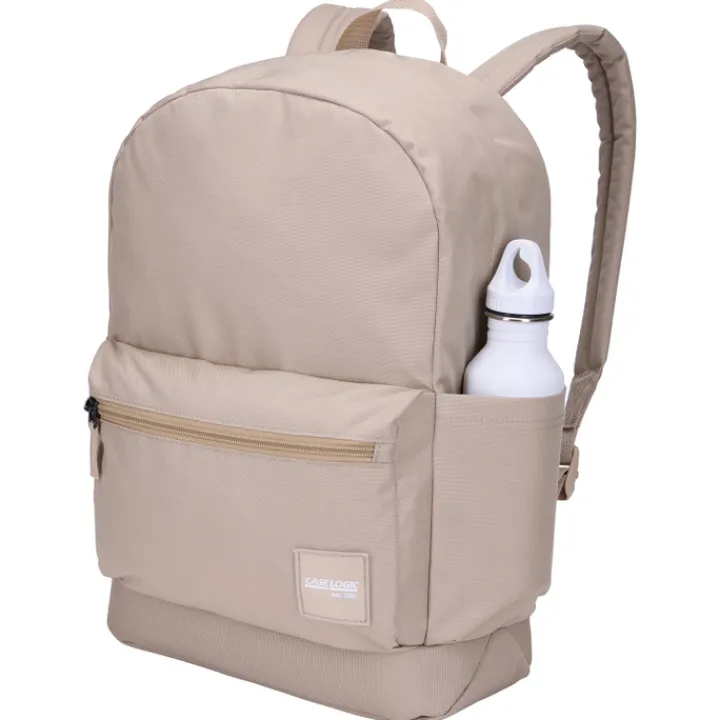 Herentassen|15 Inch Laptoptassen>Case Logic Campus Commence Recycled Backpack 24L boulder beige