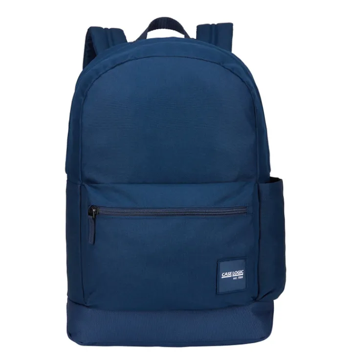 Herentassen|15 Inch Laptoptassen>Case Logic Campus Commence Recycled Backpack 24L dress blue