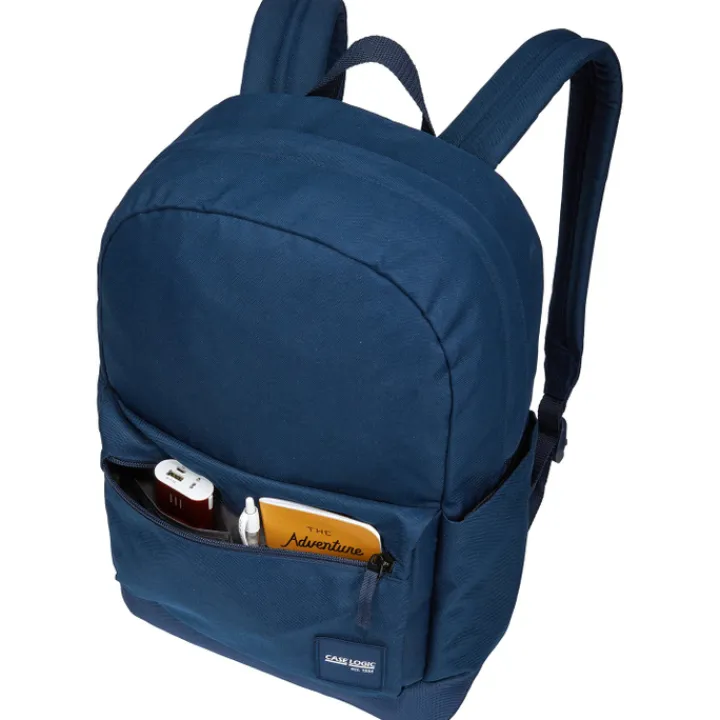 Herentassen|15 Inch Laptoptassen>Case Logic Campus Commence Recycled Backpack 24L dress blue