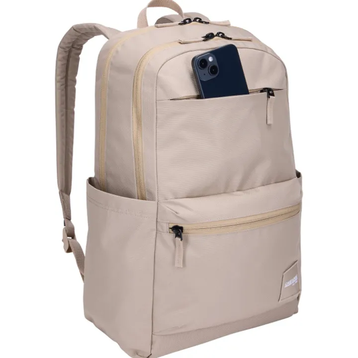 Heren Rugzakken|Dames Rugzakken>Case Logic Campus Uplink Recycled Backpack 26L boulder beige