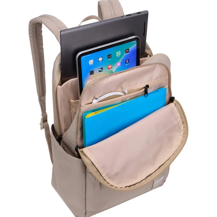 Heren Rugzakken|Dames Rugzakken>Case Logic Campus Uplink Recycled Backpack 26L boulder beige