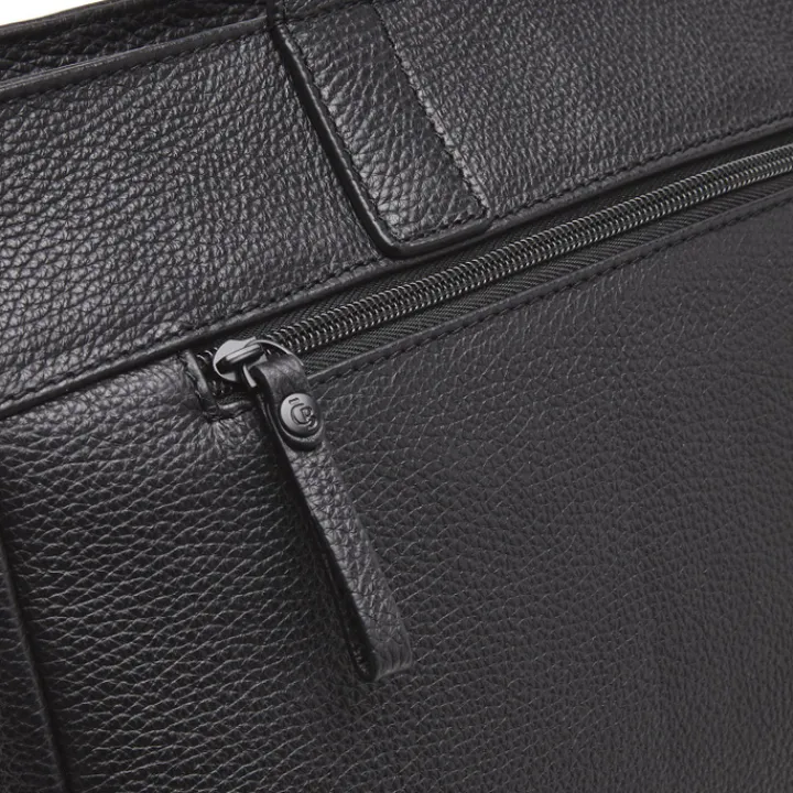 15.6 Inch Laptoptassen|Laptop Schoudertassen>Castelijn & Beerens Anna Shopper 15.6'' RFID zwart