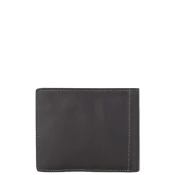Rfid Portemonnees|Leren Portemonnees>Castelijn & Beerens Canyon Billfold heren portemonnee zwart