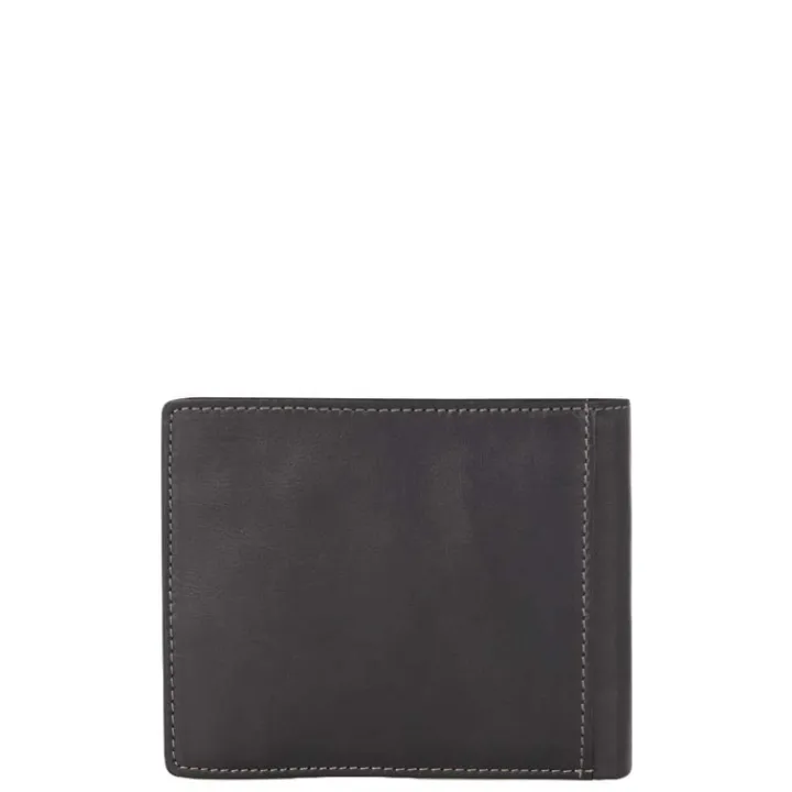Rfid Portemonnees|Leren Portemonnees>Castelijn & Beerens Canyon Billfold heren portemonnee zwart