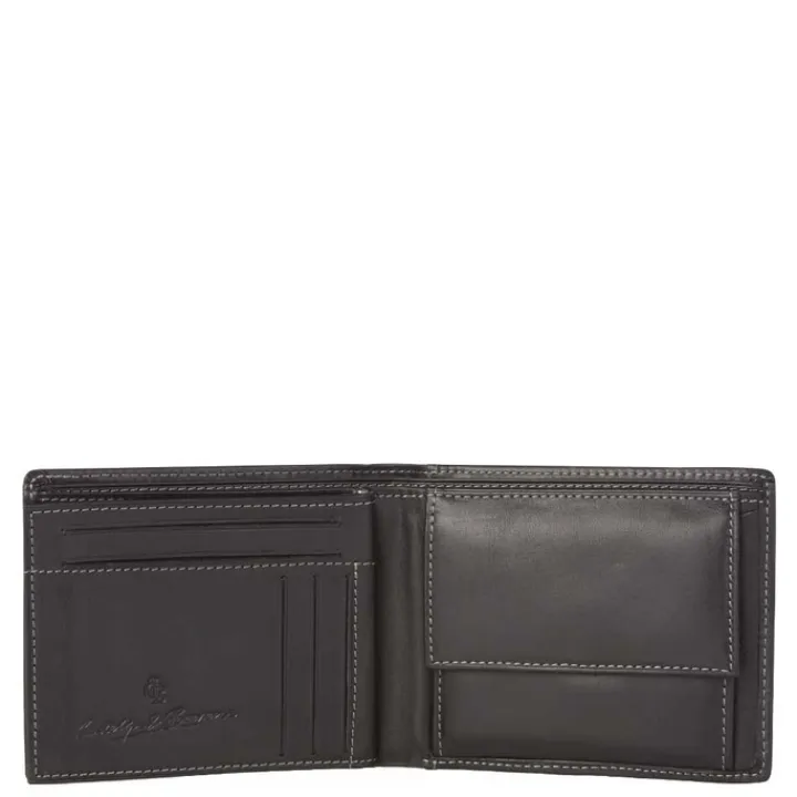 Rfid Portemonnees|Leren Portemonnees>Castelijn & Beerens Canyon Billfold heren portemonnee zwart