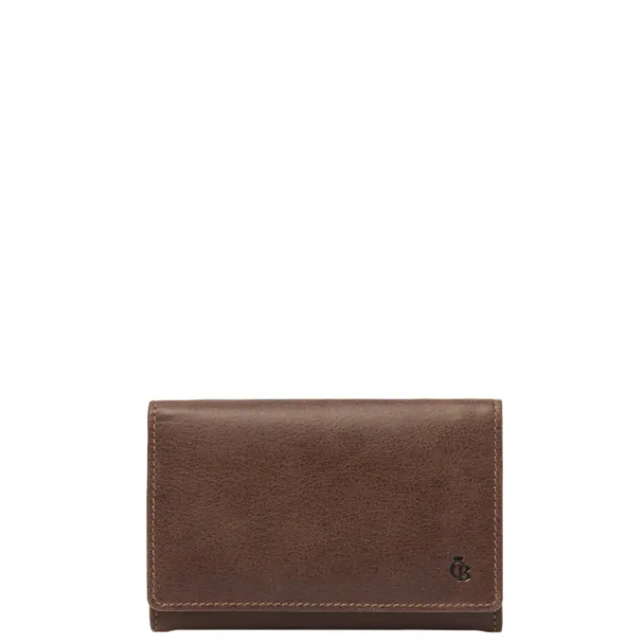 Rfid Portemonnees|Kleine Portemonnees>Castelijn & Beerens Canyon Continental Wallet mocca