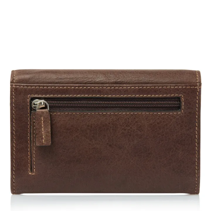 Rfid Portemonnees|Kleine Portemonnees>Castelijn & Beerens Canyon Continental Wallet mocca