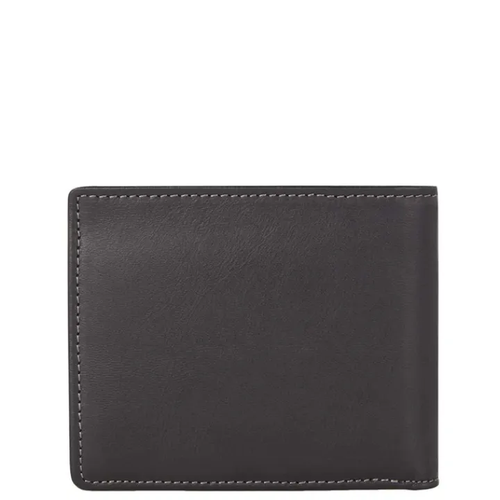 Rfid Portemonnees|Leren Portemonnees>Castelijn & Beerens Canyon Billfold 8 Creditcards zwart