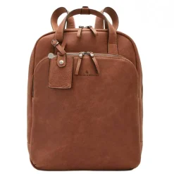 Laptop Rugzakken|Laptop Rugzak>Castelijn & Beerens Carisma Laptop Rugzak 15.6" + tablet cognac