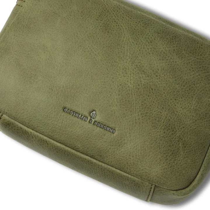 Schoudertassen|Crossbody>Castelijn & Beerens Carisma Crossbody Zip green