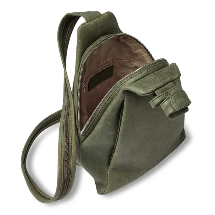 Sling Bags|Damestassen>Castelijn & Beerens Carisma Backpack green