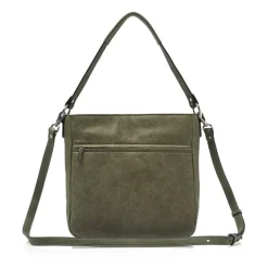 Schoudertassen|Damestassen>Castelijn & Beerens Carisma Hobo green