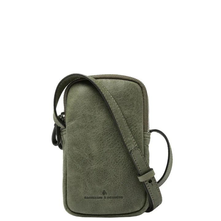 Telefoontasjes|Damestassen>Castelijn & Beerens Carisma Phone Crossbody green