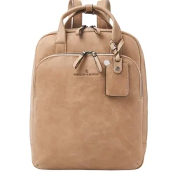 Dames Rugzakken|15.6 Inch Laptoptassen>Castelijn & Beerens Carisma Laptoprugzak 15.6" + Tablet beige