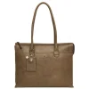 15.6 Inch Laptoptassen|Laptop Schoudertassen>Castelijn & Beerens Carisma Laptop Schoudertas 15.6" + tablet groen