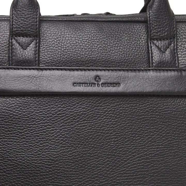 Herentassen|15.6 Inch Laptoptassen>Castelijn & Beerens Chris Laptoptas 15.6'' RFID zwart