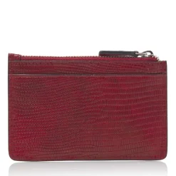 Rfid Portemonnees|Leren Portemonnees>Castelijn & Beerens Donna Mini Wallet 7 Pasjes RFID rood