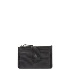 Rfid Portemonnees|Leren Portemonnees>Castelijn & Beerens Donna Mini Wallet 7 Pasjes RFID zwart