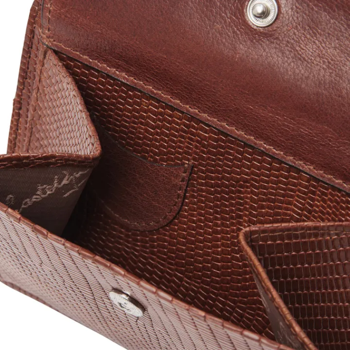 Rfid Portemonnees|Kleine Portemonnees>Castelijn & Beerens Donna Damesportemonnee 6 Pasjes RFID cognac
