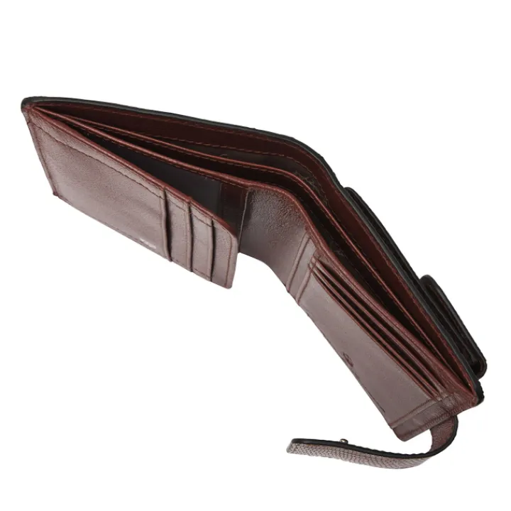 Rfid Portemonnees|Kleine Portemonnees>Castelijn & Beerens Donna Damesportemonnee 6 Pasjes RFID cognac