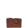 Sleutelhouders|Sleutelhouders>Castelijn & Beerens Donna Creditcard Sleuteletui RFID cognac