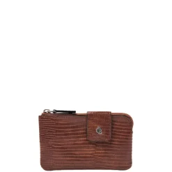 Sleutelhouders|Sleutelhouders>Castelijn & Beerens Donna Creditcard Sleuteletui RFID cognac