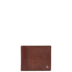 Rfid Portemonnees|Leren Portemonnees>Castelijn & Beerens Donna Billfold 8 Pasjes RFID cognac