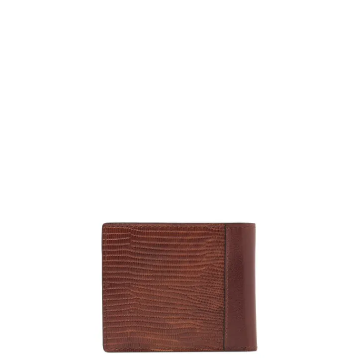 Rfid Portemonnees|Leren Portemonnees>Castelijn & Beerens Donna Billfold 8 Pasjes RFID cognac