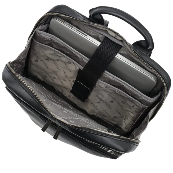 15.6 Inch Laptoptassen|Laptop Schoudertassen>Castelijn & Beerens Firenze Business Rugzak 15.6" + Tablet zwart