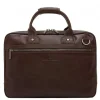 Herentassen|15.6 Inch Laptoptassen>Castelijn & Beerens Firenze Business Laptopbag 15.6" mocca