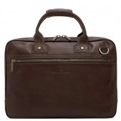Herentassen|15.6 Inch Laptoptassen>Castelijn & Beerens Firenze Business Laptopbag 15.6" mocca