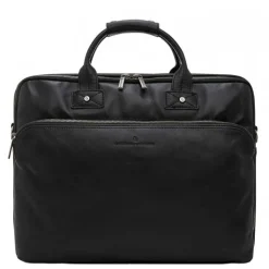 Herentassen|17 Inch Laptoptassen>Castelijn & Beerens Firenze Business Laptoptas 17" zwart