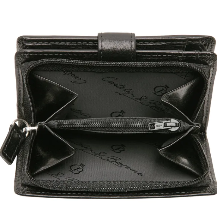 Rfid Portemonnees|Leren Portemonnees>Castelijn & Beerens Gaucho Portefeuille black