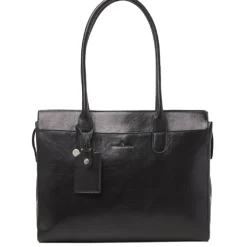 15.6 Inch Laptoptassen|Laptop Schoudertassen>Castelijn & Beerens Gaucho Ellen Laptop Shoulderbag 15.6'' zwart