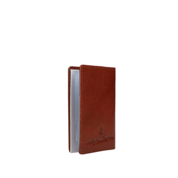 Pasjeshouders|Creditcardhouders>Castelijn & Beerens Gaucho Creditcard Etui 8 Cards cognac