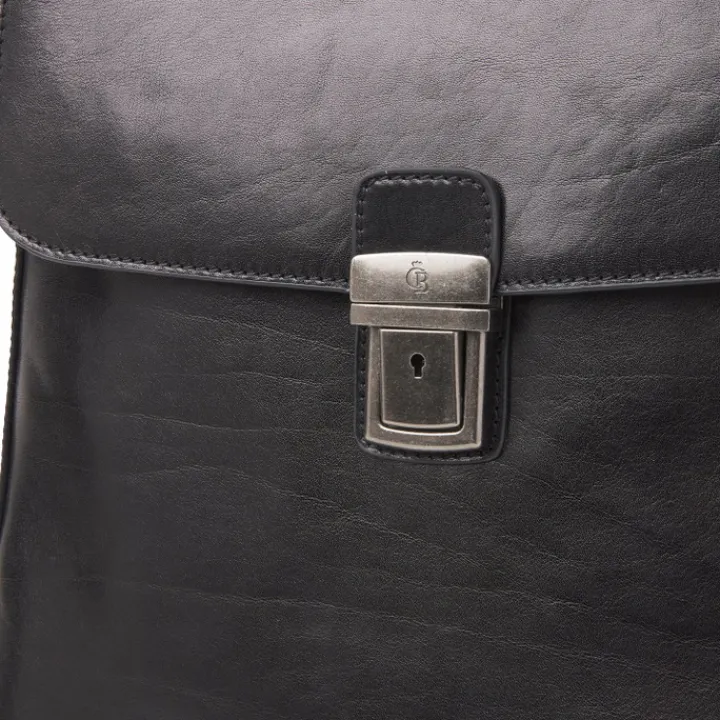 15.6 Inch Laptoptassen|Laptop Rugzakken>Castelijn & Beerens Gaucho Guus Laptop Backpack 15.6'' zwart