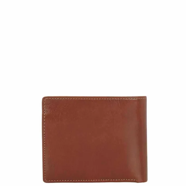 Rfid Portemonnees|Leren Portemonnees>Castelijn & Beerens Gaucho Billfold 9 Creditcards cognac