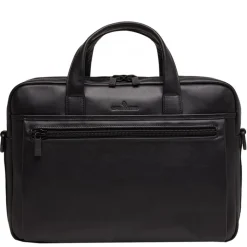 Herentassen|15.6 Inch Laptoptassen>Castelijn & Beerens Nappa X Charlie Laptop / Tablet Tas 15.6'' zwart