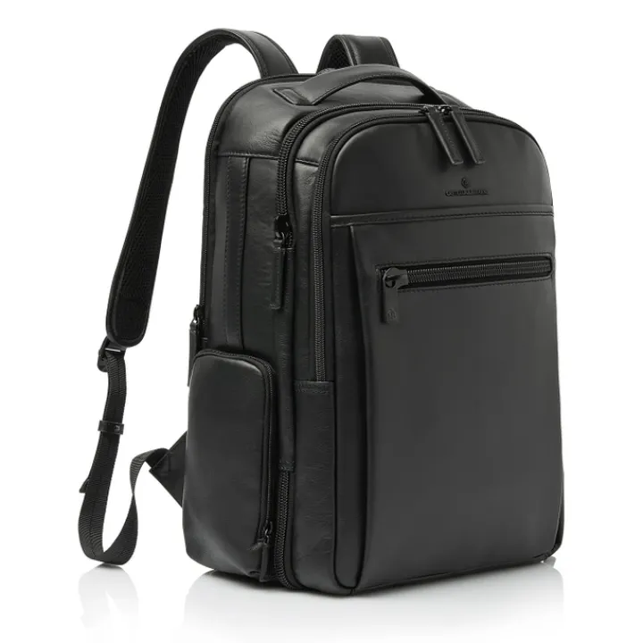 Heren Rugzakken|Dames Rugzakken>Castelijn & Beerens Nappa X Uniform Travel Backpack 15.6" black