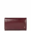 Rfid Portemonnees|Leren Portemonnees>Castelijn & Beerens Nevada Dames Portemonnee bordeaux