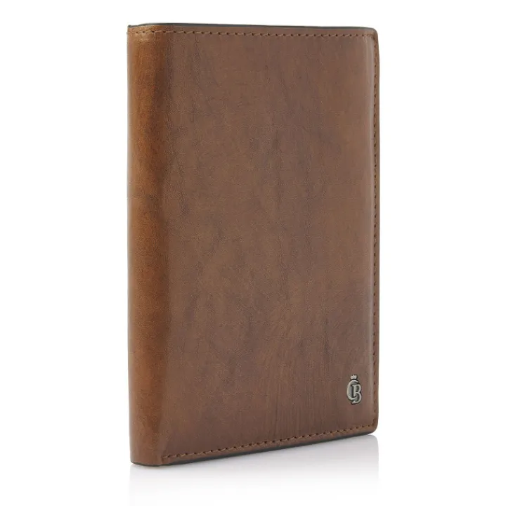 Rfid Portemonnees|Leren Portemonnees>Castelijn & Beerens Rien Billfold portefeuille RFID natural