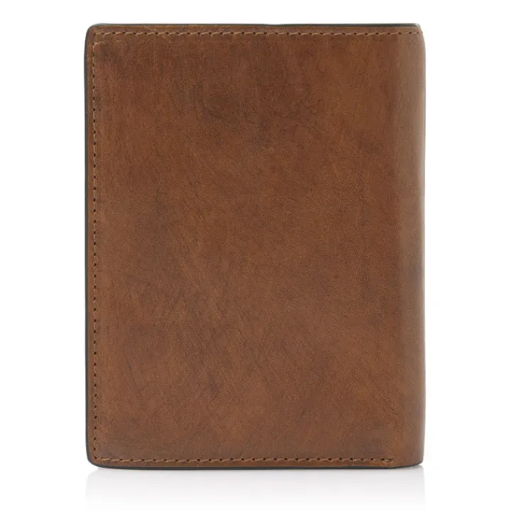 Rfid Portemonnees|Leren Portemonnees>Castelijn & Beerens Rien Billfold portefeuille RFID natural