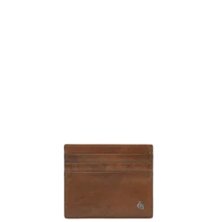 Rfid Portemonnees|Leren Portemonnees>Castelijn & Beerens Rien Creditcard Etui RFID natural