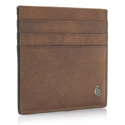 Rfid Portemonnees|Leren Portemonnees>Castelijn & Beerens Rien Creditcard Etui RFID natural