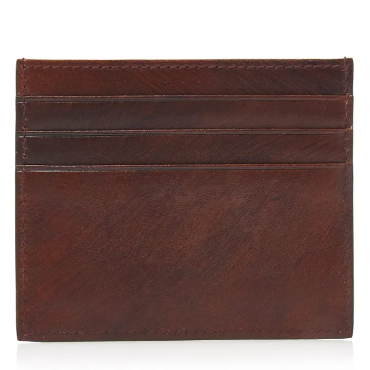 Rfid Portemonnees|Leren Portemonnees>Castelijn & Beerens Rien Creditcard Etui RFID cognac