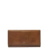 Rfid Portemonnees|Leren Portemonnees>Castelijn & Beerens Rien Damesportemonnee RFID natural