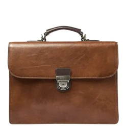 Herentassen|Laptop Schoudertassen>Castelijn & Beerens Rien Laptopbag 13.3" RFID natural
